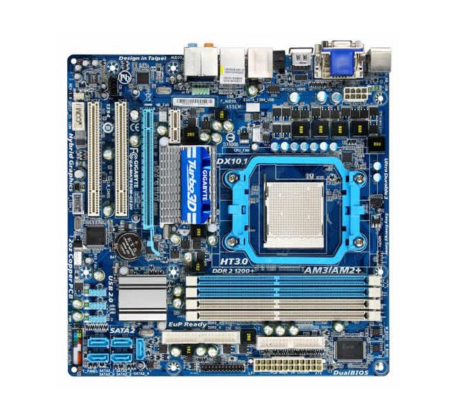 GA-MA785GM-US2H(rev.3.3) Gigabyte Socket AM2+ AMD 785/ SB710 Chipset AMD Phenom II/ AMD Phenom/ AMD Athlon II/ AMD Athlon/ AMD Sempron Processors Support DDR2 4x DIMM 5x SATA 3.0Gb/s Micro-ATX Motherboard (Refurbished)