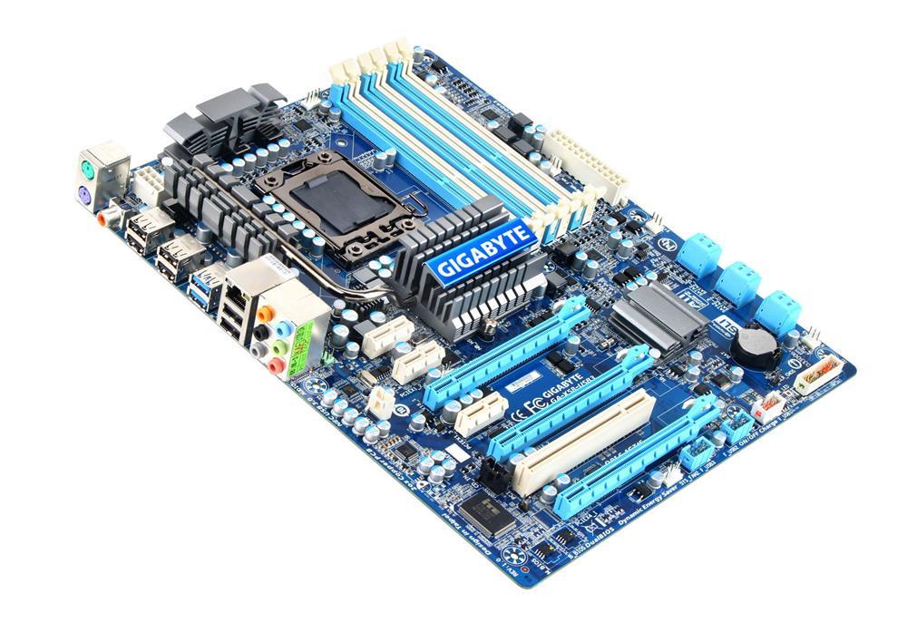 GA-X58-USB3 (rev. 1.0) Gigabyte Socket LGA 1366 Intel X58/ ICH10R Chipset Core i7 Processors Support DDR3 6x DIMM 6x SATA 3.0Gb/s ATX Motherboard (Refurbished)