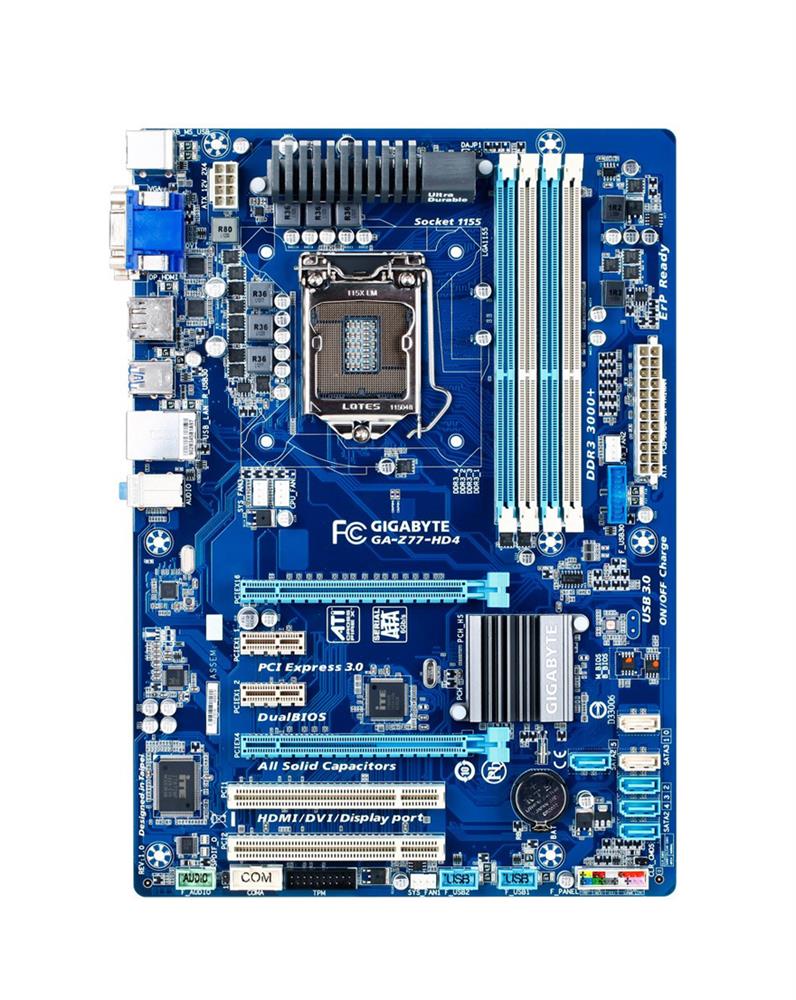 マザーボード GIGABYTE H77-D3H-MVP+CPU i7-i3770+RAM8GB GA-H77-D3H