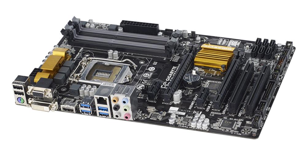 GA-Z97-HD3 Gigabyte Socket LGA 1150 Intel Z97 Express Chipset Core i7 / i5 / i3 / Pentium / Celeron Processors Support DDR3 4x DIMM 6x SATA 6.0Gb/s ATX Motherboard (Refurbished)