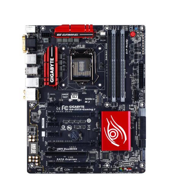 GA-Z97X-GAMING-7-NBP Gigabyte GA-Z97X-Gaming 7 LGA 1150 Intel Z97 HDMI SATA 10Gb s M.2 Motherboard (Refurbished)
