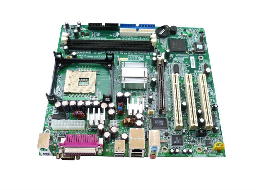 GAMILA2 MSI MS-6577 (VER:4.1) Socket 478 Intel 845GV + ICH4 Chipset Intel Pentium 4 Processors Support DDR2 2x DIMM 2x IDE (ATA 100) Micro-ATX Motherboard (Refurbished)