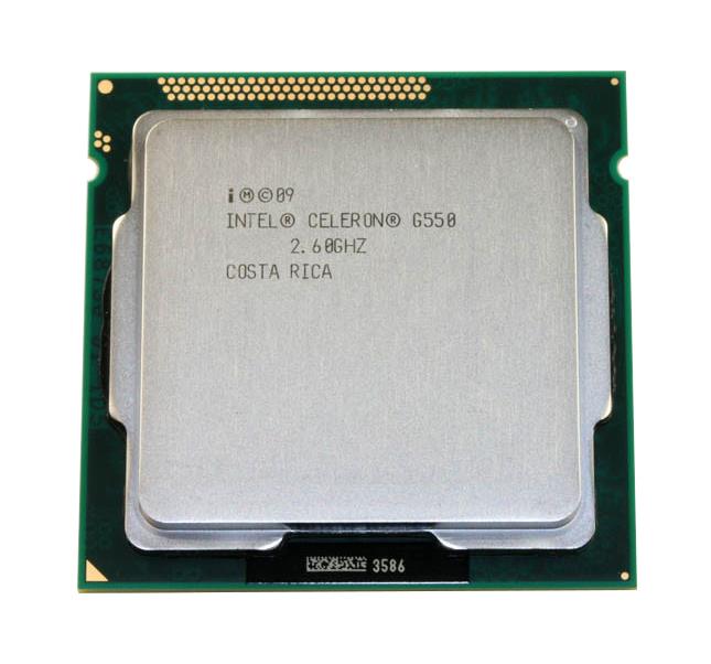 GCG83 Dell 2.60GHz 5.00GT/s DMI 2MB L3 Cache Socket LGA1155 Intel Celeron G550 Dual Core Desktop Processor Upgrade