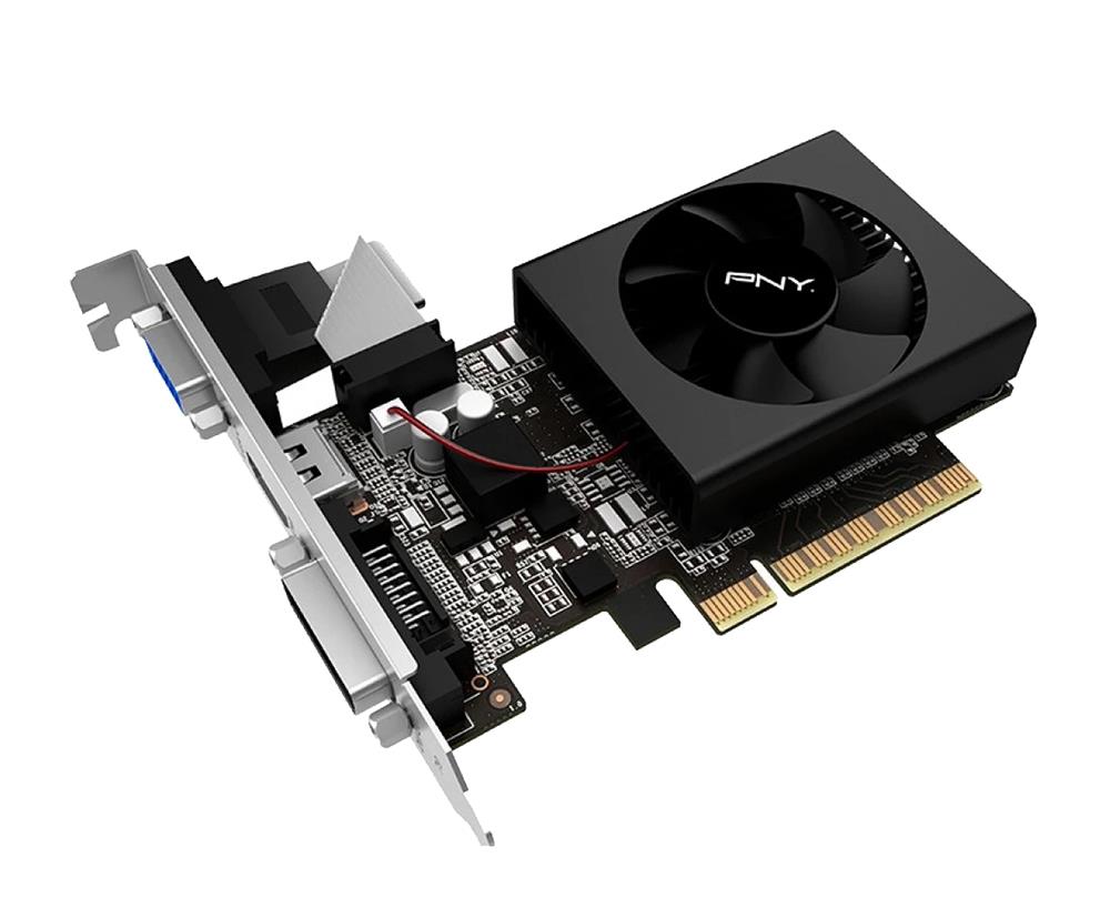 GF720GT1GEPB PNY Nvidia GeForce GT 720 1GB DDR3 64-Bit HDMI / DVI-D PCI-Express 2.0 Video Graphics Card