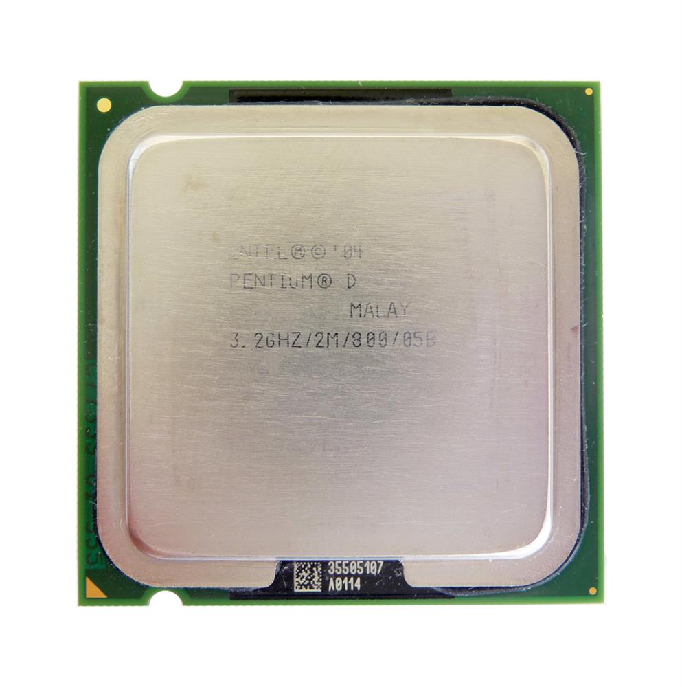 GF967 Dell 3.20GHz 800MHz FSB 2MB L2 Cache Socket 775 Intel Pentium D Dual-Core 840 Processor