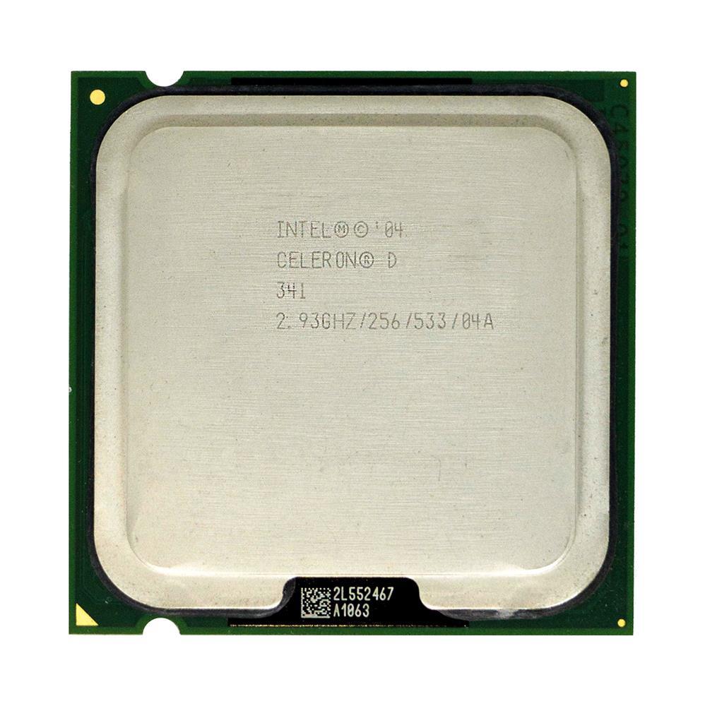 GG849 Dell 2.93GHz 533MHz FSB 256KB L2 Cache Socket LGA775 Intel Celeron D 341 Desktop Processor Upgrade