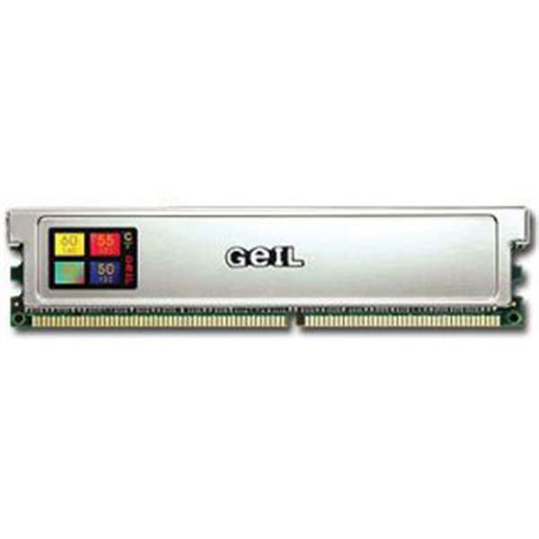 GL5124000ASC GeIL 512MB PC-4000 DDR-500MHz non-ECC Unbuffered 184-Pin DIMM Memory Module