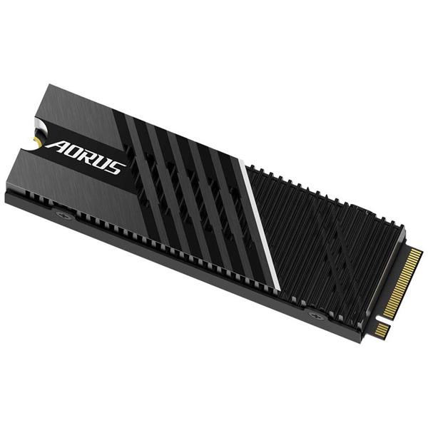 GP-AG70S1TB Aorus 1000 GB Solid State Drive - M.2 2280 Internal - PCI Express (PCI Express NVMe 4.0 x4) - Gaming Console Device Supported - 7000 MB/s Maximum Read Transfer Rate - 256-bit Encryption 