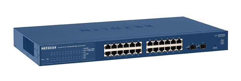 GS724TR-100NAS NetGear ProSafe 24-Ports 10/100/1000Mbps Gigabit Ethernet Smart Switch (Refurbished)