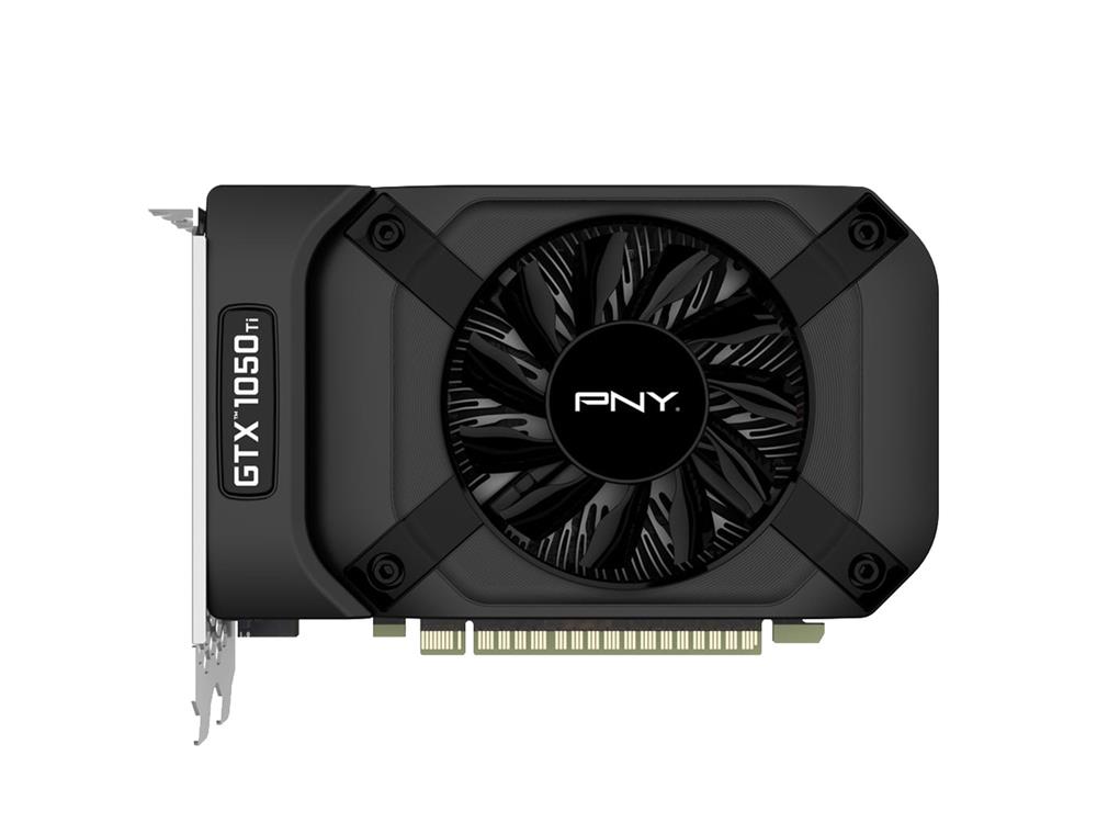 GTX1050TI PNY Nvidia GeForce GTX 1050 TI 4GB GDDR5 128-Bit HDMI / DisplayPort / Dual-DVI PCI-Express 3.0 x16 Video Graphics Card