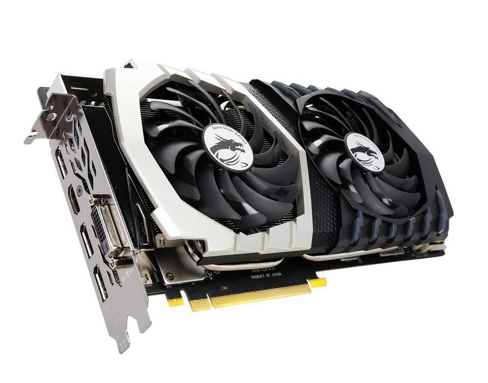 GTX 1070 Quick Silver 8G MSI Nvidia GeForce GTX 1070 8GB GDDR5 256-Bit HDMI / 3x DisplayPort / Dual-Link DVI-D PCI-Express 3.0 x16 Video Graphics Card