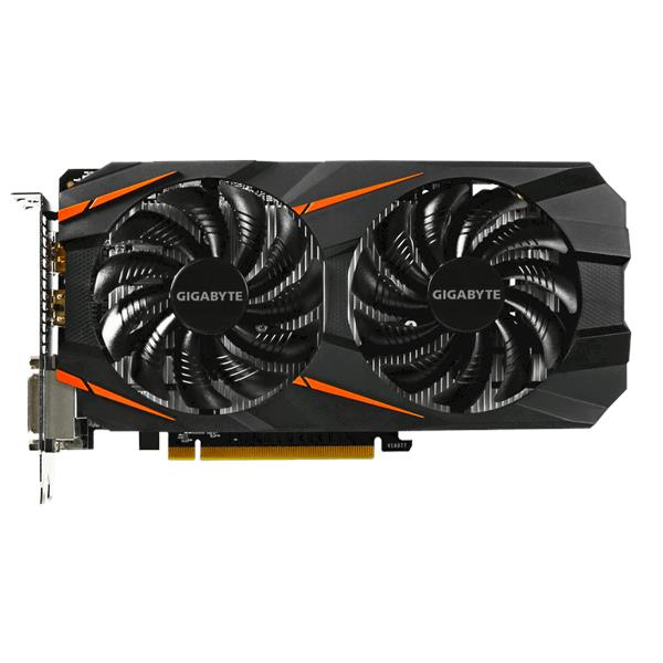 GV-N1060WF2OC-3GD Gigabyte Ultra Durable VGA GeForce GTX 1060 3GB GDDR5 192-Bit HDMI / DisplayPort / Dual-Link DVI-D PCI Express 3.0 x16 Video Graphics Card