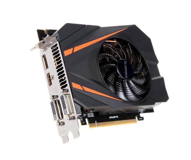 GV-N1070IXOC-8GD Gigabyte Ultra Durable VGA GeForce GTX 1070 Graphic Card 1.56 GHz Core 1.75 GHz Boost Clock 8GB GDDR5 PCI Express 3.0 x16