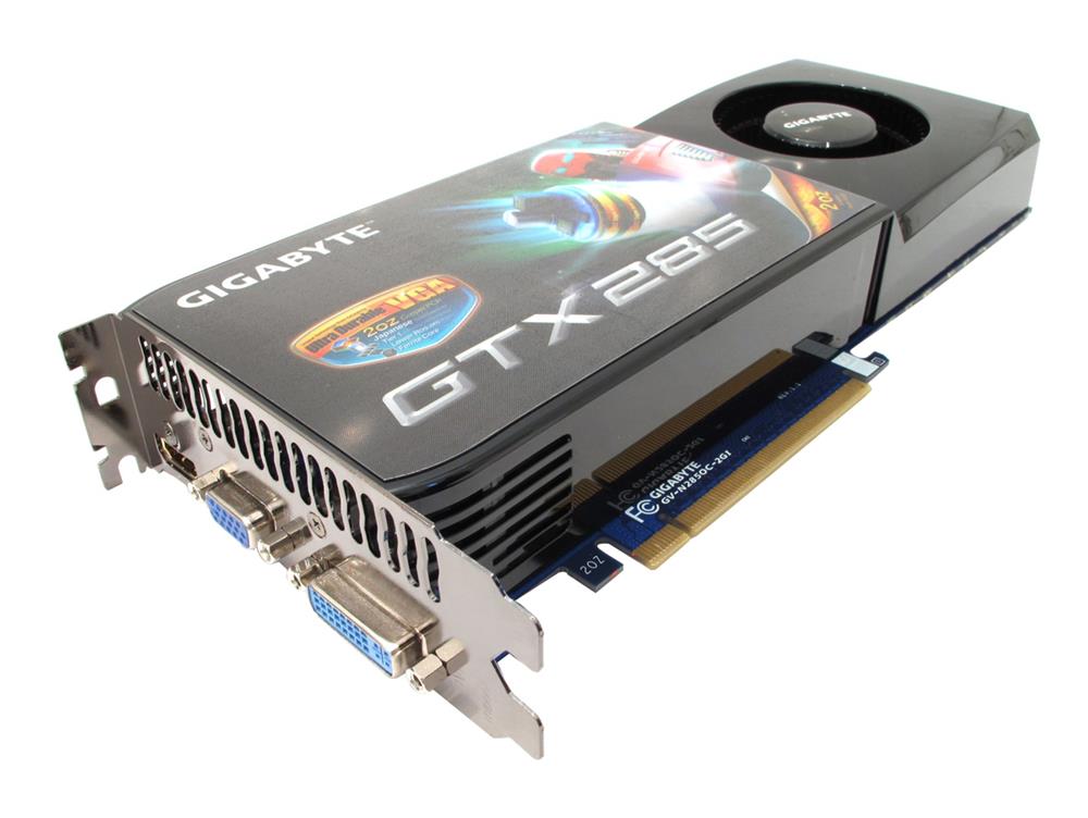 GV-N285OC-2GI Gigabyte Nvidia GeForce GTX 285 2GB GDDR3 512-Bit PCI-Express 2.0 Video Graphics Card