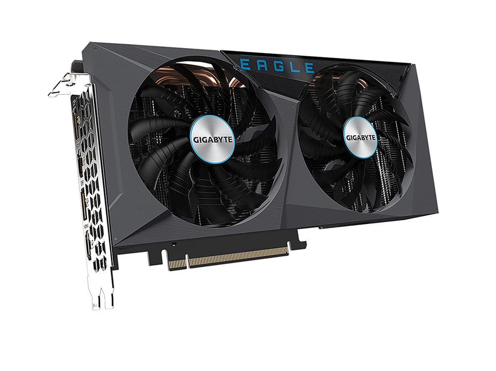 GV-N3060EAGLEOC12GD Gigabyte Nvidia GeForce RTX 3060 12GB GDDR6 192-Bit DisplayPort PCI-Express 4.0 x16 Video Graphics Card