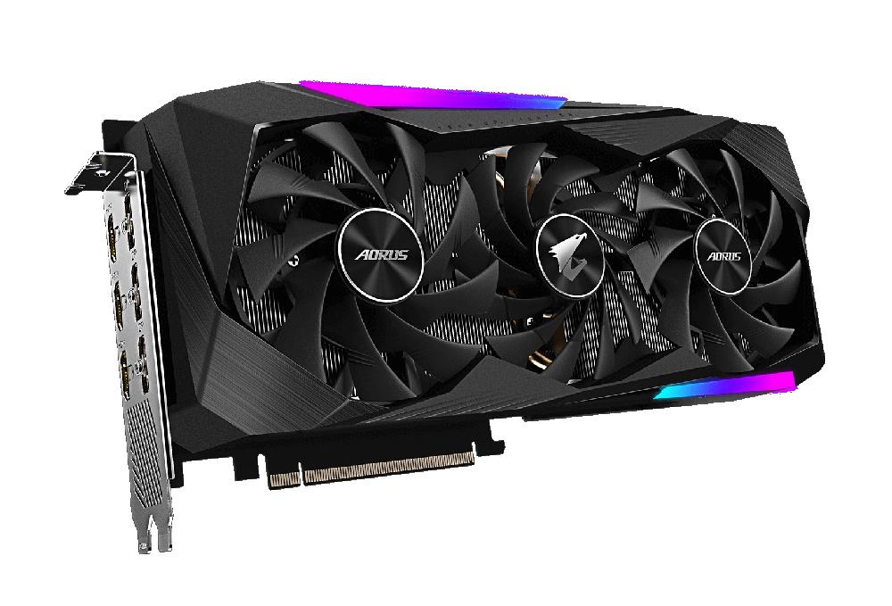 GV-N306TAORUS M-8GD Gigabyte Nvidia GeForce RTX 3060 Ti 8GB GDDR6 256-Bit 2x HDMI / 3x DisplayPort PCI-Express 4.0 x16 Video Graphics Card