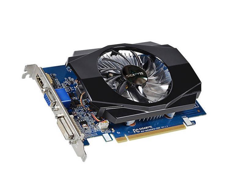 GV-N630-2GI(rev.1.0) Gigabyte GeForce GT 630 2GB DDR3 128-Bit HDMI / D-Sub / DVI-I PCI-Express 2.0 Video Graphics Card GV-N630-2GI (rev. 1.0)