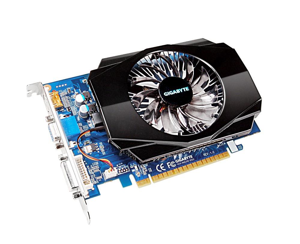 GV-N630-2GI Gigabyte GeForce GT630 1GB DDR3 128-Bit HDMI / DVI-I / D-Sub PCI-Express 2.0 Video Graphics Card