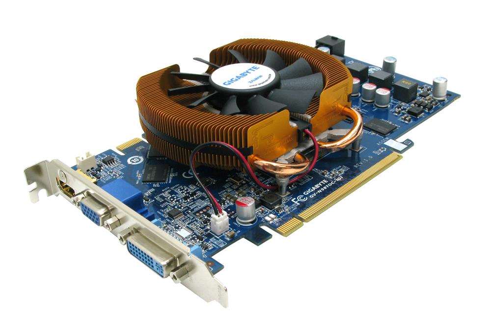 GV-N98TOC-1GI Gigabyte Graphics Adapter Nvidia Geforce 9800 Gt Pci Express 2.0 X16 1GB Gddr3 S