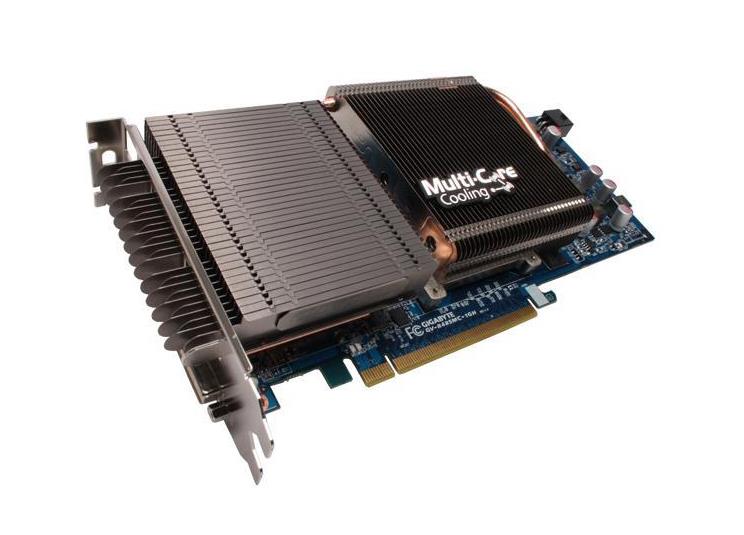 GV-R485MC-1GH Gigabyte ATI Radeon HD 4850 GDDR3 1GB 256-Bit HDMI / Dual DVI / D-Sub / HDCP PCI Express 2.0 x 16 Video Graphics Card