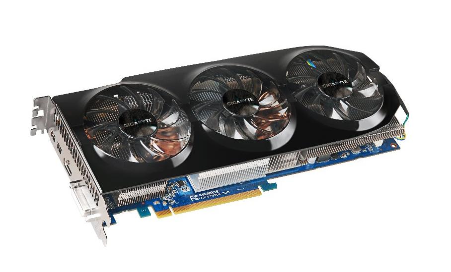 GV-R797OC-3GD Gigabyte Radeon HD 7970 3GB GDDR5 PCI-Express 3.0 x16 Video Graphics Card