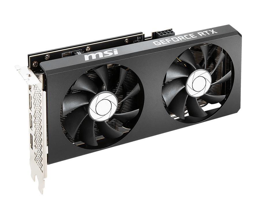GeForceRTX3060TiTWINFAN MSI Nvidia GeForce RTX 3060 Ti 8GB GDDR6 256-Bit HDMI / 3x DisplayPort PCI-Express 4.0 Video Graphics Card