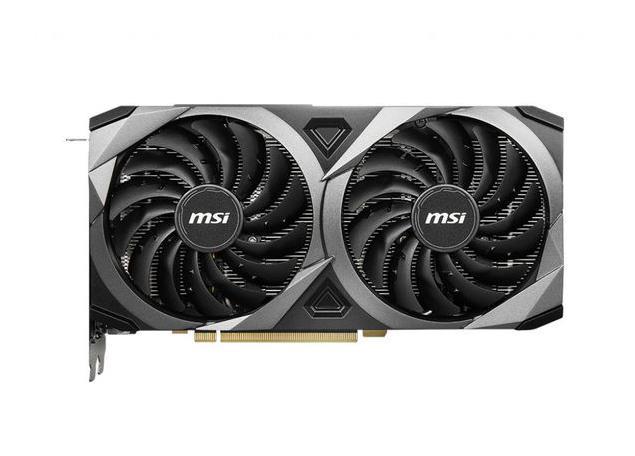 GeForceRTX3060TiVENTUS2XV1 MSI Nvidia GeForce RTX 3060 Ti 8GB GDDR6 256-Bit HDMI / 3x DisplayPort PCI-Express 4.0 Video Graphics Card