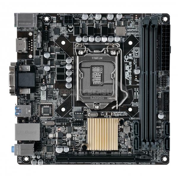 H110I-PLUS-D3 ASUS H110I-PLUS D3 Socket LGA 1151 Intel H110 Chipset 6th Generation Core i7 / i5 / i3 / Pentium / Celeron Processors Support DDR3 2x DIMM 4x SATA 6.0Gb/s Mini ITX Motherboard (Refurbished)