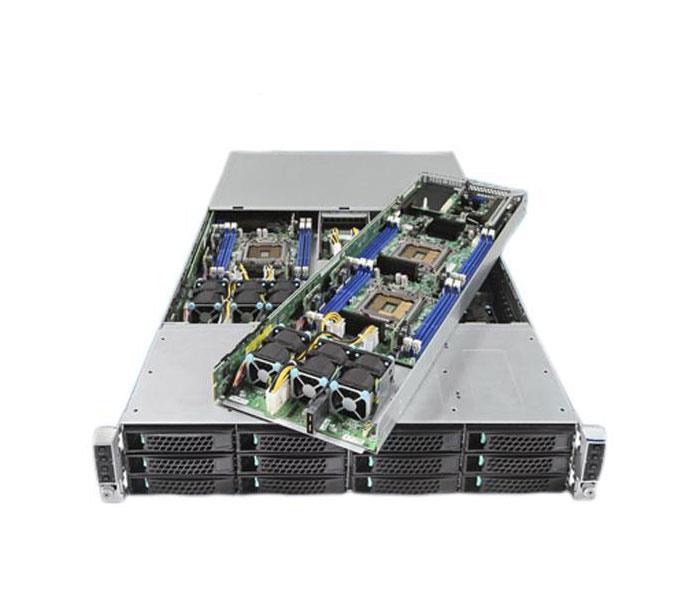 H2312JFQJR Intel Server System Barebone System - 2U Rack-mountable - 4 Number of Node(s) - Socket R LGA-2011 - 2 x Processor Support