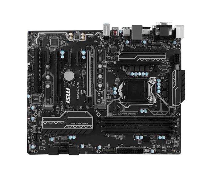 H270 PC MATE MSI Socket LGA 1151 Intel H270 Chipset 7th/6th Generation Core i7 / i5 / i3 / Pentium / Celeron Processors Support DDR4 6x SATA 6.0Gb/s ATX Motherboard (Refurbished)