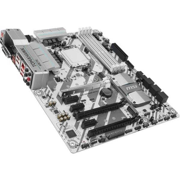 H270TA-R MSI H270 TOMAHAWK ARCTIC Socket LGA 1151 Intel H270 Chipset 7th/6th Generation Core i7 / i5 / i3 / Pentium / Celeron Processors Support DDR4 4x DIMM 6x SATA 6.0Gb/s ATX Motherboard (Refurbished)