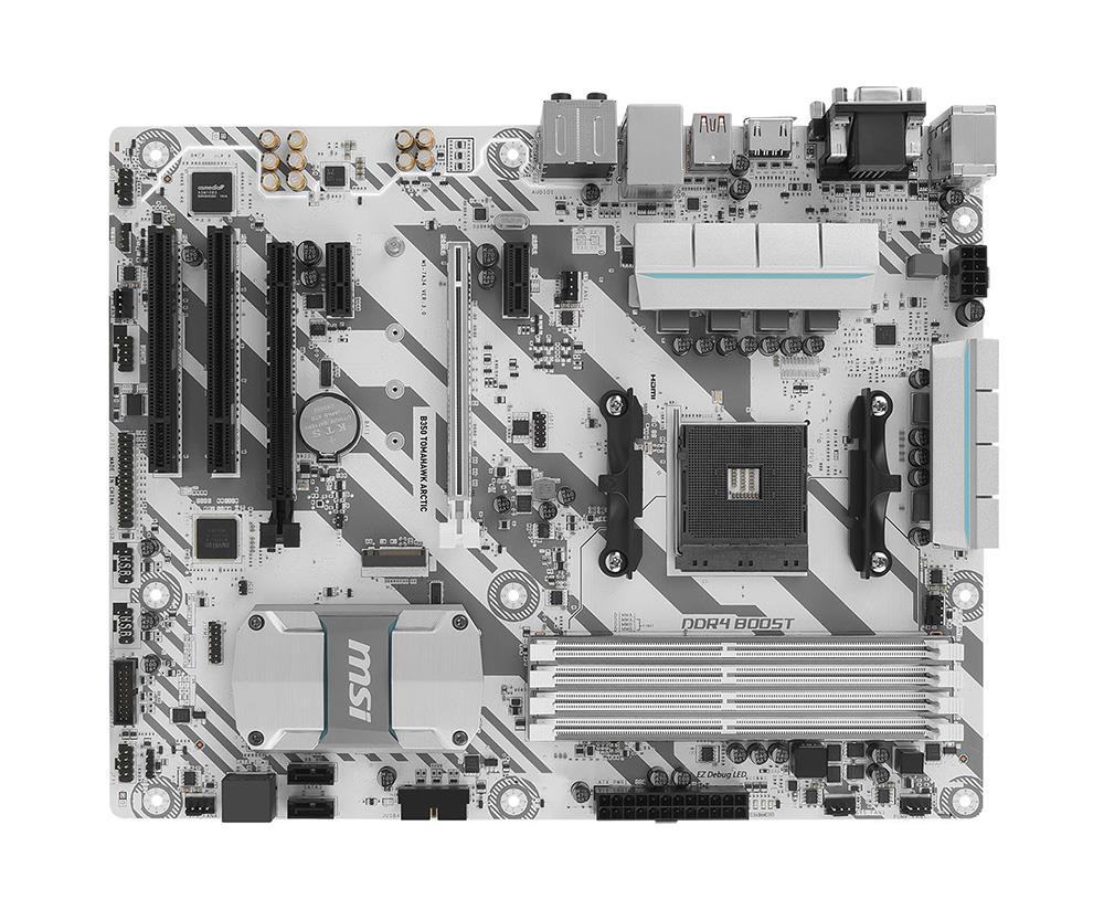 H270TOMAHAWKARCTIC MSI Socket LGA 1151 Intel H270 Chipset 7th/6th Generation Core i7 / i5 / i3 / Pentium / Celeron Processors Support DDR4 4x DIMA 6x SATA 6.0Gb/s ATX Motherboard (Refurbished) H270 TOMAHAWK ARCTIC