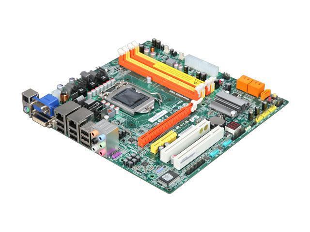 H55H-M2 ECS Socket LGA1156 Intel H55 Express Chipset micro-ATX Motherboard (Refurbished)