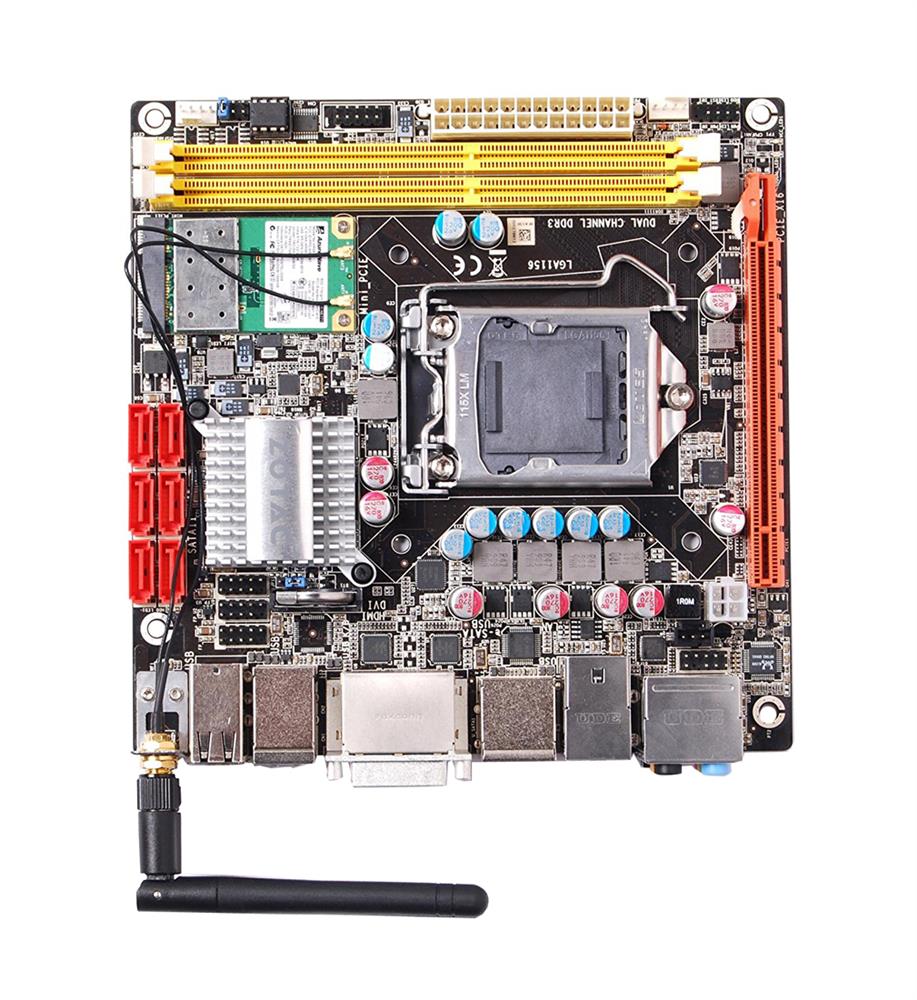 H55ITX-A-E-A1 Zotac Motherboard H55ITX-A-E LGA1156 DDR3 SATA PCI Express HDMI (Refurbished)