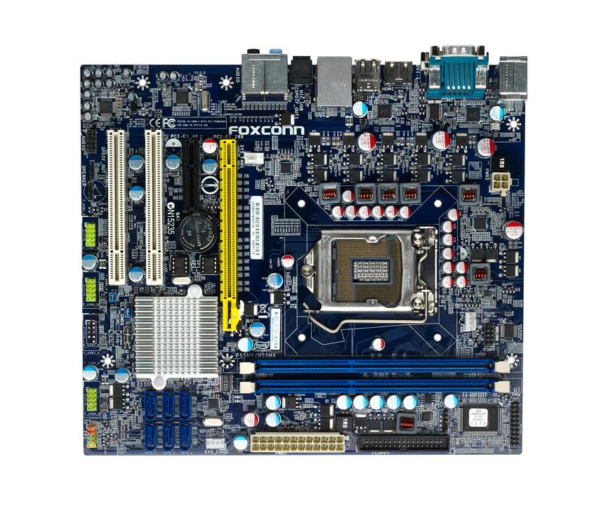 H55MX-S Foxconn Socket LGA1156 Intel H55 Chipset micro-ATX System Board (Motherboard) (Refurbished)