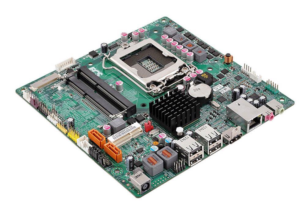 H61HG11 Elite Socket LGA 1155 Intel H61 Chipset Intel Core i7 / i5 / i3 Processors Support DDR3 2x SATA 3.0Gb/s Thin Mini-ITX Motherboard (Refurbished)