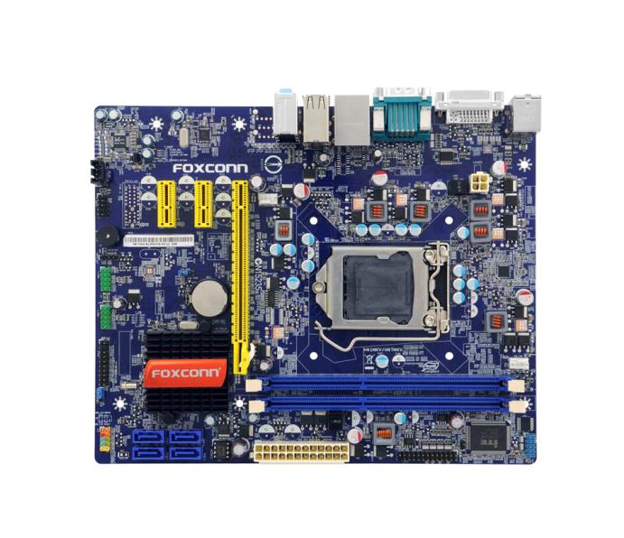 H61MXE Foxconn Socket LGA1155 Intel H61 Chipset Core i7 / i5 / i3 Processors Support DDR3 2x DIMM 4x SATAII Micro-ATX Motherboard (Refurbished)