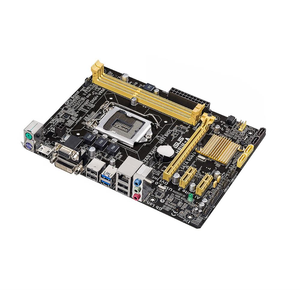 H81M-A ASUS Socket LGA 1150 Intel H81 Chipset 4th Generation Core i7 / i5 / i3 / Pentium / Celeron Processors Support DDR3 2x DIMM 2x SATA 6.0Gb/s uATX Motherboard (Refurbished)

