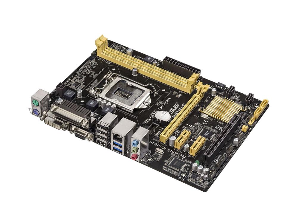 H81M-C ASUS Socket LGA1150 Intel H81 Chipset 4th Generation Core i7 / i5 / i3 / Pentium / Celeron Processors Support DDR3 2x DIMM 2x SATA 3.0Gb/s Micro-ATX Motherboard (Refurbished)