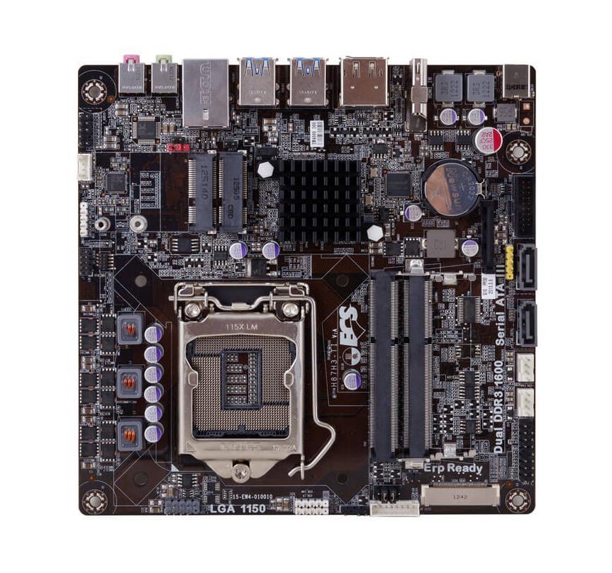 H87H3-TI Elite Screens Socket LGA1150 Intel H87 Mini-ITX Motherboard (Refurbished)