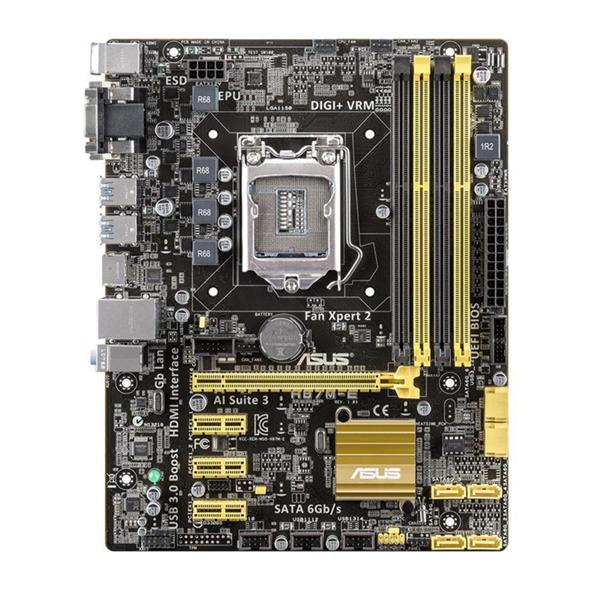 H87M-E-A1 ASUS H87M-E Socket LGA 1150 Intel H87 Chipset 4th Generation Core i7 / i5 / i3 / Pentium / Celeron Processors Support DDR3 4x DIMM 6x SATA 6.0Gb/s uATX Motherboard (Refurbished)