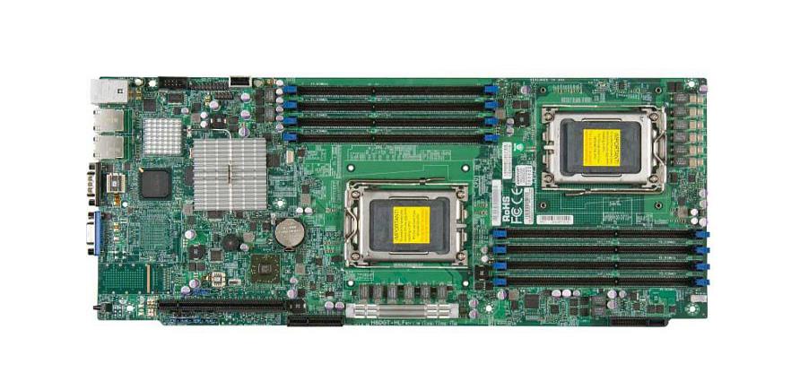 H8DGT-HLF SuperMicro Socket G34 AMD SR5690 + SP5100 Chipset AMD Opteron 6000 Series Processors Support DDR3 8x DIMM 6x SATA2 3.0Gb/s Proprietary Server Motherboard (Refurbished)