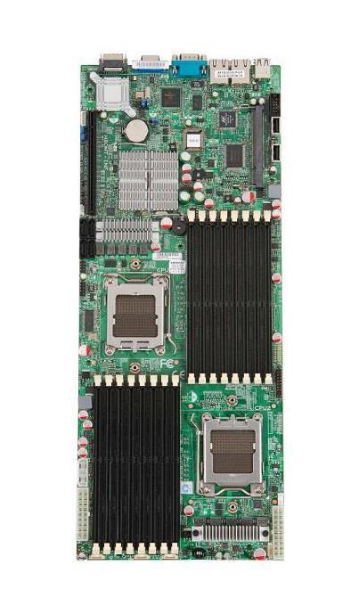 H8DMT-INF+-B SuperMicro H8DMT-INF+ Dual Socket 1207 Nvidia Mcp55-Pro Chipset AMD Opteron 2000 Series Processors Support DDR2 16x DIMM 4x SATA2 3.0Gb/s Proprietary Motherboard (Refurbished)