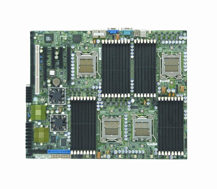 H8QM3-2 SuperMicro Quad Socket 1207 Nvidia MCP55 Pro Chipset AMD Opteron 8000 Series Processors Support DDR2 32x DIMM 6x SATA2 3.0Gb/s Proprietary Server Motherboard (Refurbished)
