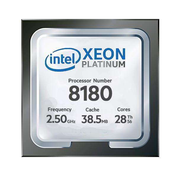 H944H Dell 2.50GHz 10.4GT/s UPI 38.5MB L3 Cache Socket LGA3647 Intel Xeon Platinum 8180 28-Core Processor Upgrade