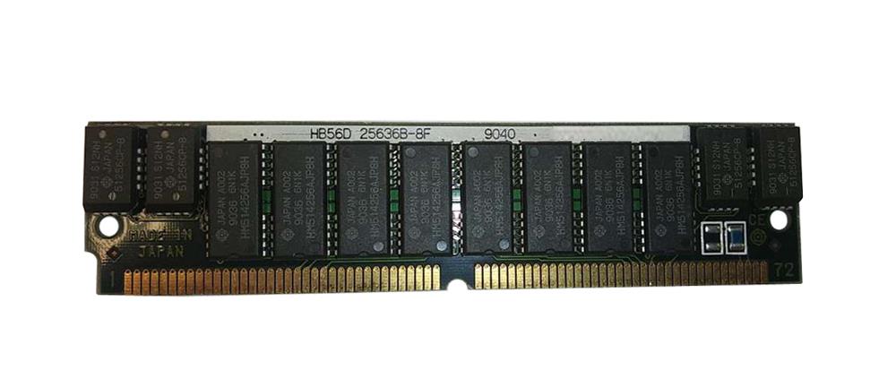 HB56D25636B-8F Hitachi 1MB FastPage SIMM Memory Module