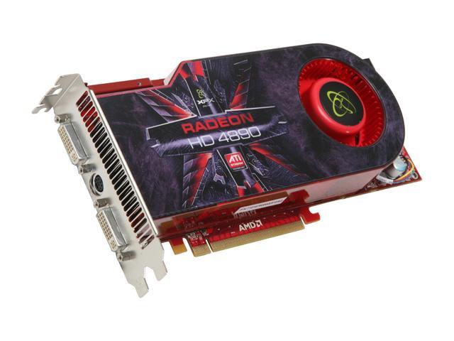 HD-489A-ZDEC XFX Radeon HD 4890 1GB DDR5 PCI Express Dual DVI Video Graphics Card
