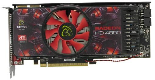 HD-489X-ZS XFX Radeon HD 4890 1GB DDR5 PCI Express 2.0 Video Graphics Card