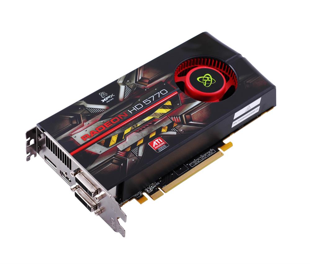 HD-577A-ZNDC XFX Radeon HD 5770 1GB GDDR5 PCI Express 2.0 x16 Video Graphics Card