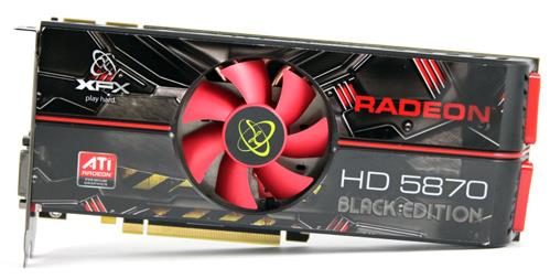 HD-587X-ZNFC XFX Radeon HD 5870 1GB DDR5 256-Bit PCI Express Video Graphics Card